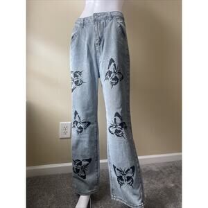 butterfly jeans